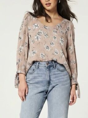 Everly Light Pink Floral Top